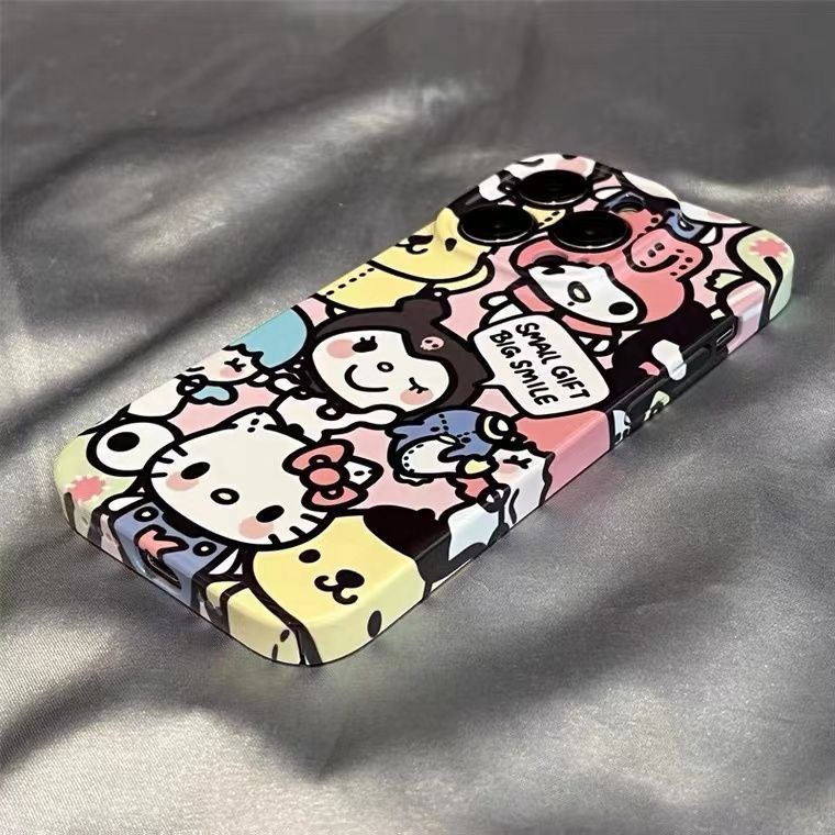 Ốp Điện Thoại Cứng Sơn Hoạt Hình Cho Iphone 11promax 13promax 14 / 12 / 11 x / xr 8plus xs max 14promax