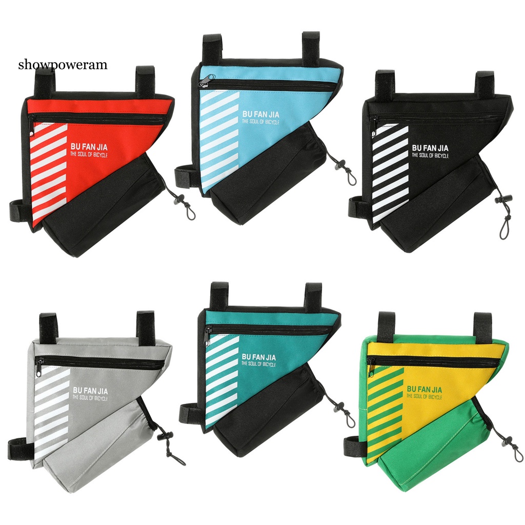 Túi Tam Giác Đựng Vật Dụng Tiết Kiệm Không Gian Có Khóa Kéo Cho Xe Đạp Sturdy