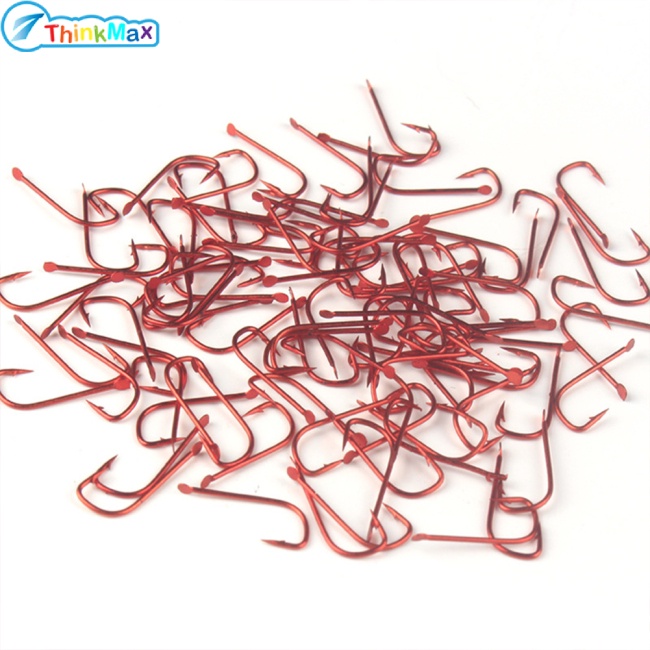 Thinkmax Bộ 30 Móc Câu Cá Bằng Thép Carbon Cao Cấp 30 Món