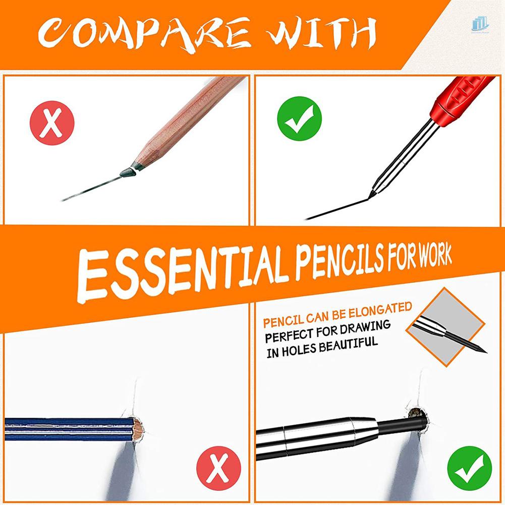 Bút Chì Cơ Khí Có Đồ Chuốt Dùng Trang Trí Xây Dựng / Làm Mộc Scriberinone