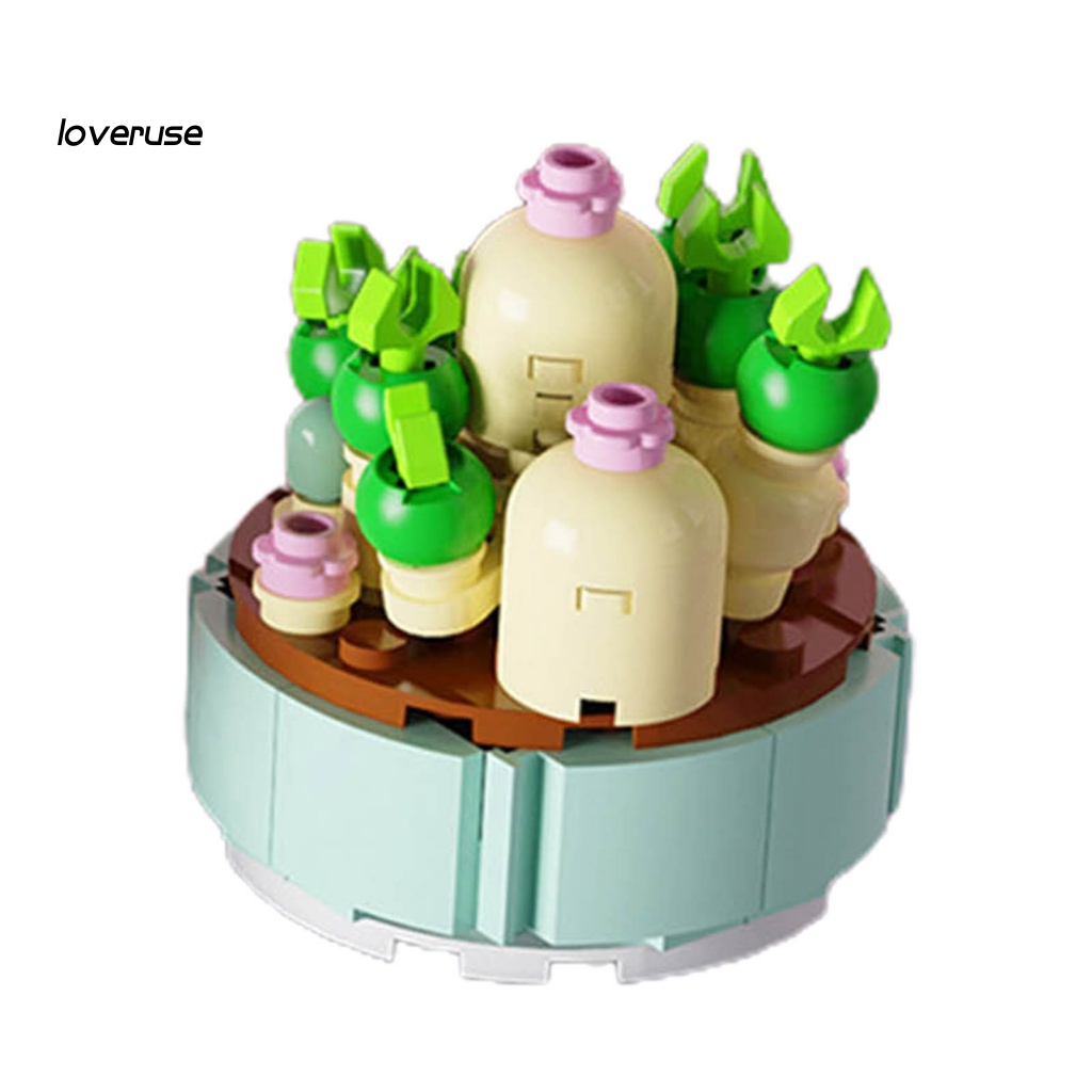 1 Bộ Khối Xây Dựng Hình Hoa DIY An Toàn