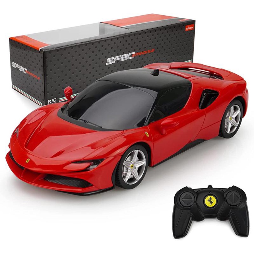 Xe Điều Khiển Ferrari SF90 Stradale 1:24 - Rastar R97600 - Màu Đỏ