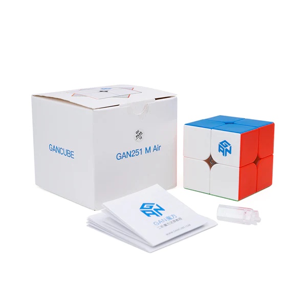 Gan 251 Leap UV 2x2x2 Magnetic Magic Cube 2x2 GAN 251 M Pro Speed GAN 251 AIR Magico Cubo Khối xếp hình chuyên nghiệp