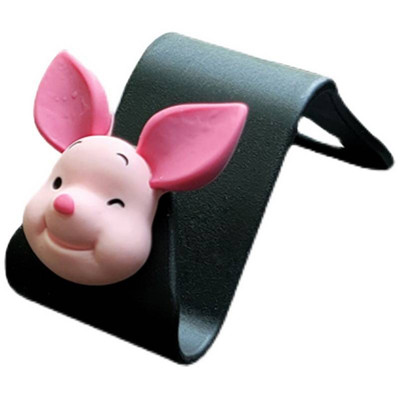 Car Seat Back Invisible Hook Cute Cartoon Car Hidden Rear Load-Bearing Hook Car Interior Decoration nGmk