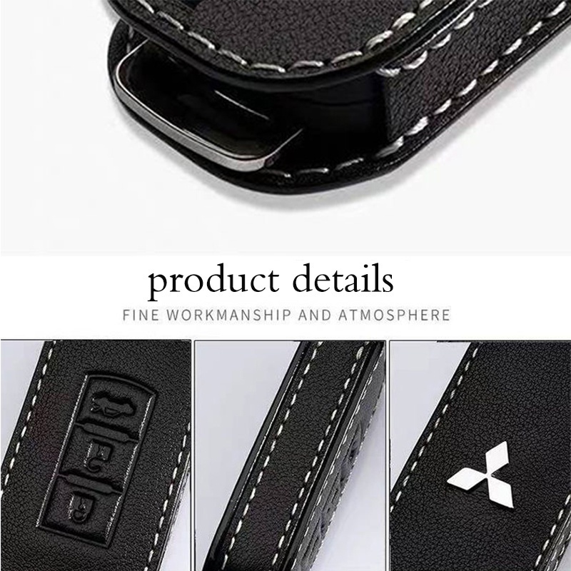 Vỏ Da Bảo Vệ Chìa Khóa Điều Khiển Từ Xa Cho Mitsubishi Xpander Montero Mirage G4 Strada Giá Đ