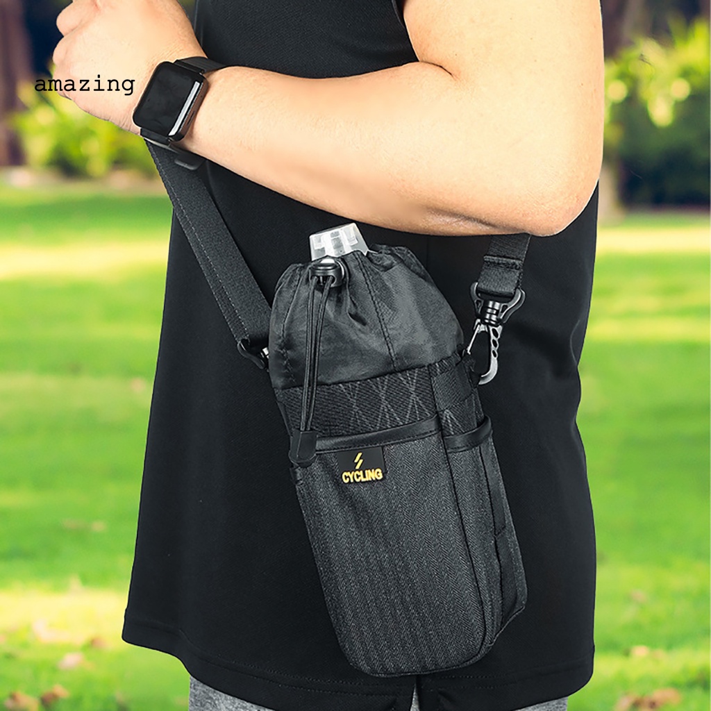 Túi Đựng Bình Nước Co Giãn / Ấm Nước Dung Tích Lớn Có Thể Tái Sử Dụng Tiện Lợi Dành Cho Xe Đạp MTB