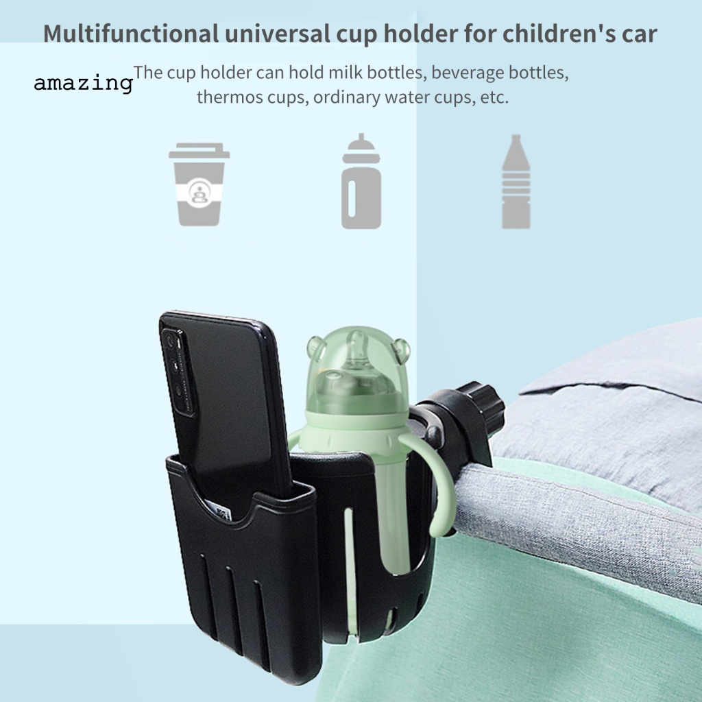 Giá Đỡ Bình Nước / Điện Thoại Chống Trượt Có Thể Xoay Tiện Dụng