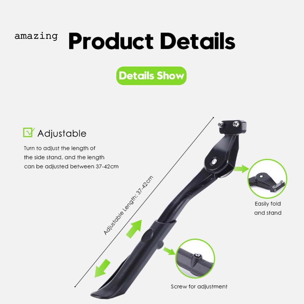 Giá Đỡ Chân Chống Xe Đạp Hình Lục Giác Dày Dặn Có Thể Điều Chỉnh