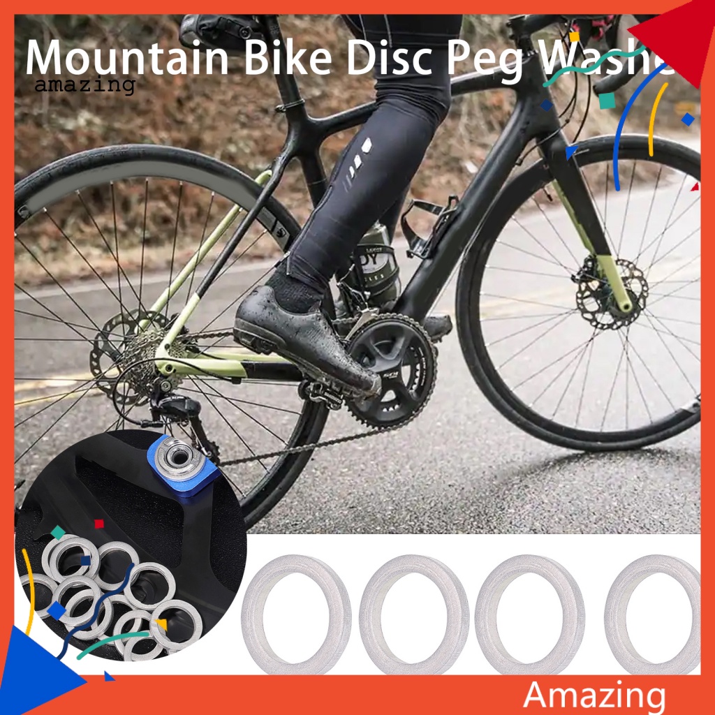 Set 10 Ốc Vít Đệm Bàn Đạp Xe Đạp Nhỏ Gọn Chống Biến Dạng