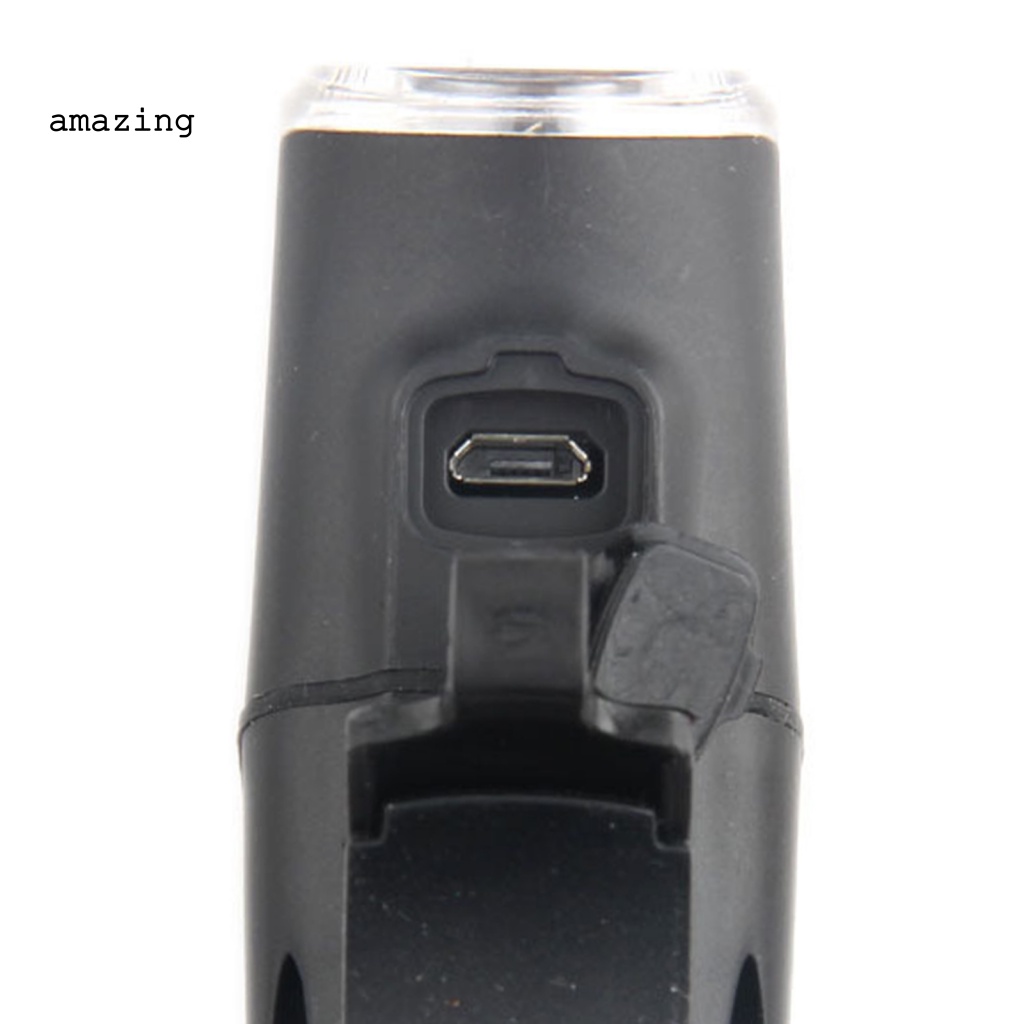 Đèn Pha Trước Màu Đen Chống Thấm Nước Cho Xe Đạp Leo Núi