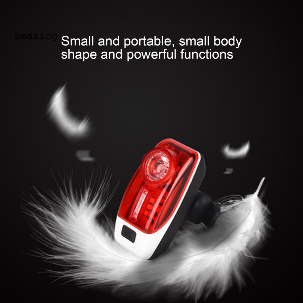 Đèn Đuôi Xe Đạp Siêu Sáng Chống Bụi Có Thể Sạc Lại