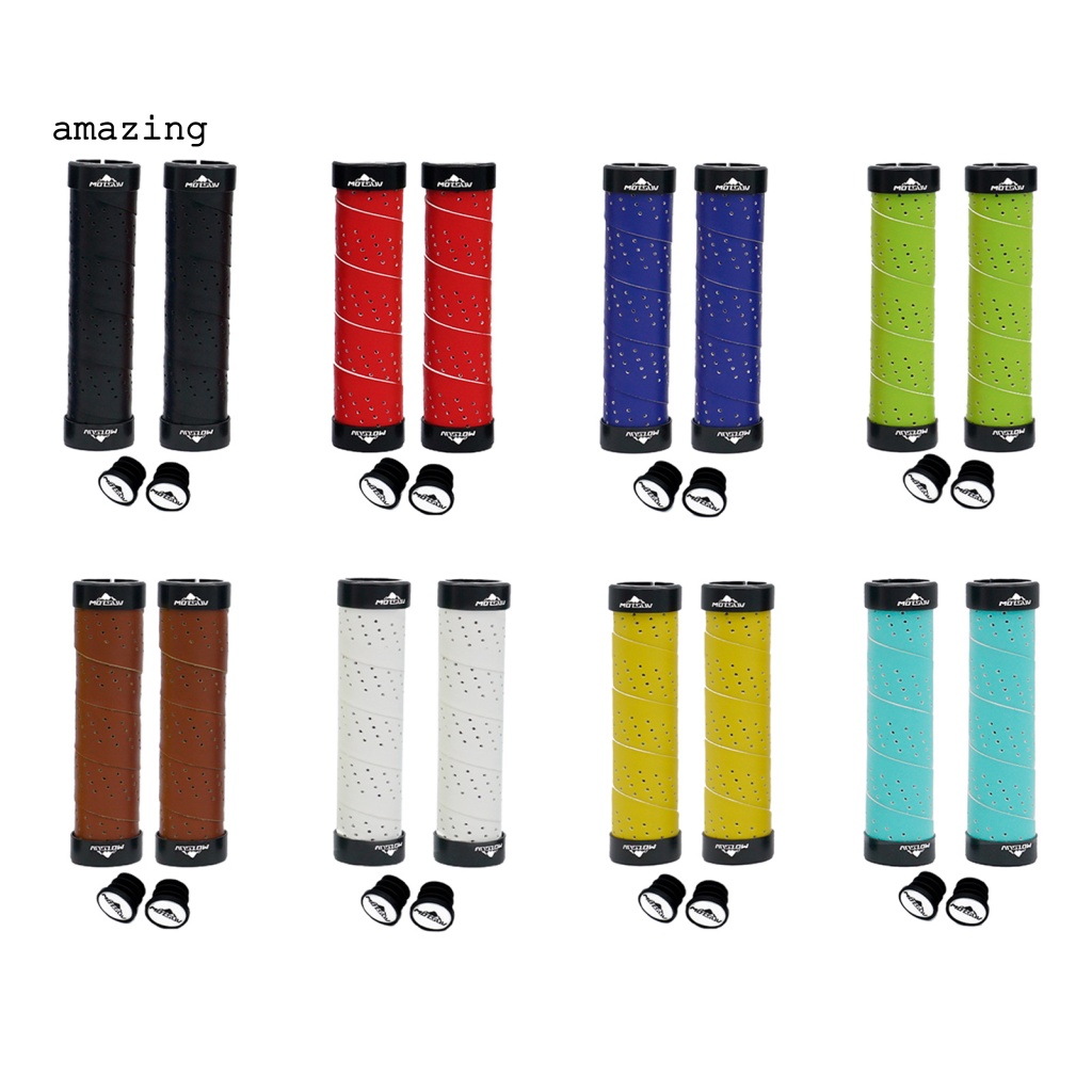 1 Cặp Vỏ Bọc Tay Lái Xe Đạp Bằng EVA Mềm Mại Thấm Hút Mồ Hôi