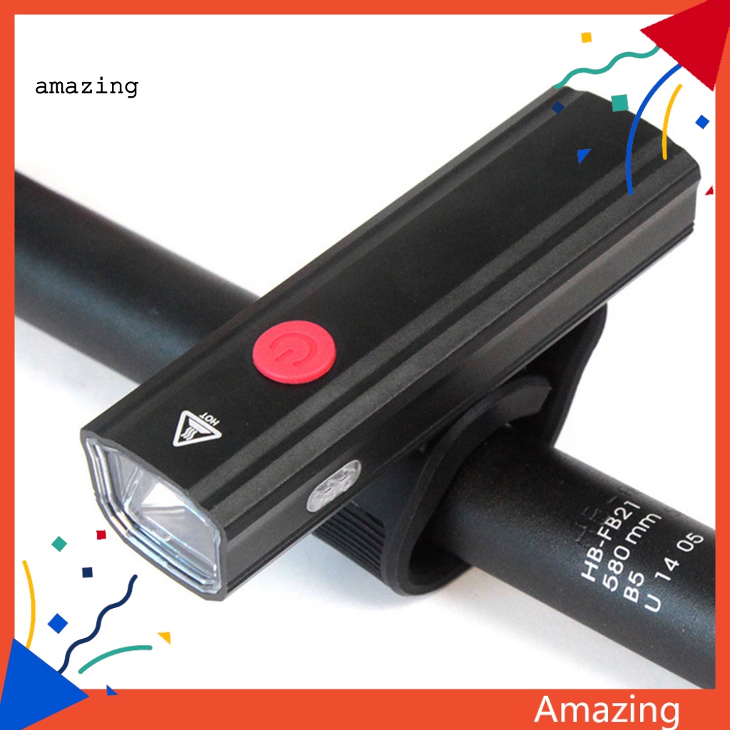 Đèn Pha Trước Bằng Nhựa PC Có Thể Sạc Lại Dành Cho Xe Đạp