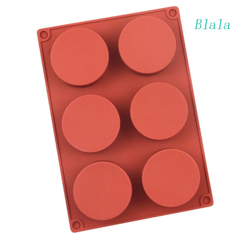 Khuôn Làm Bánh Mousse Chống Dính 6 Ngăn Tiện Lợi