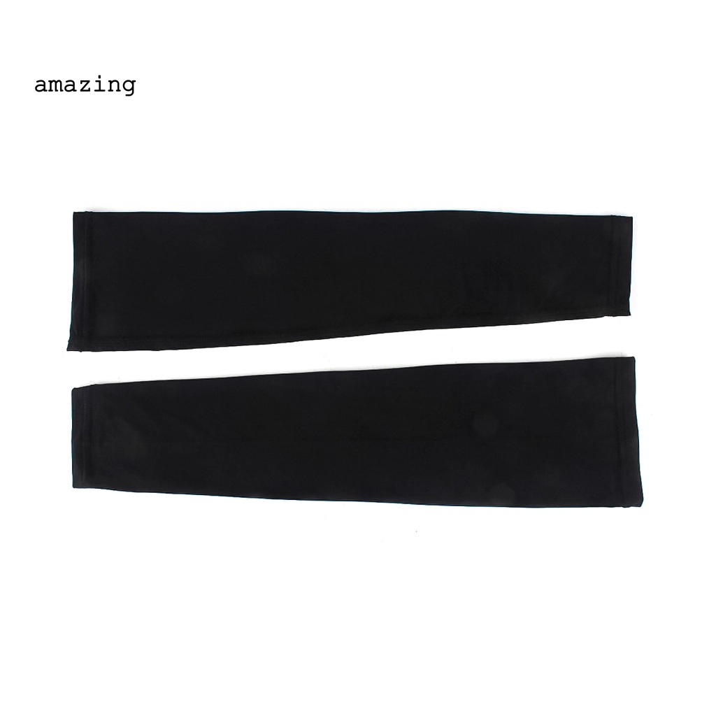 1 Cặp Vỏ Bọc Cánh Tay Làm Mát Bằng Polyester Tiện Dụng Khi Lái Xe / Leo Núi / Đi Biển /