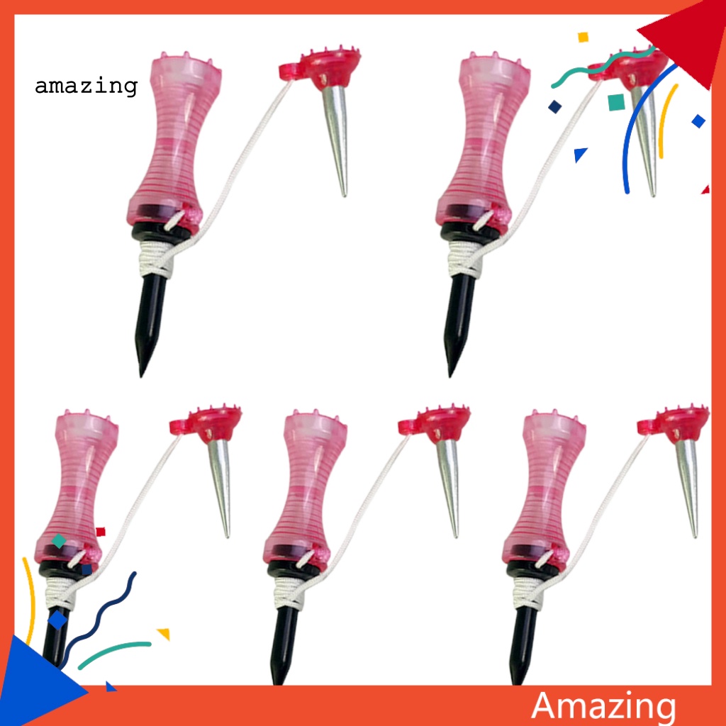 Set 5 Phụ Kiện Gắn Bóng Golf Mini Co Giãn Chống Va Chạm