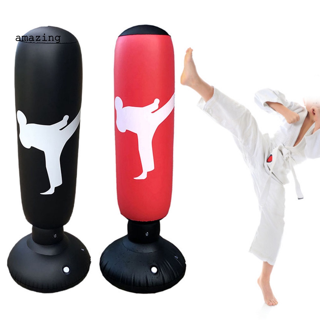 Bao Cát Bơm Hơi 63 Inch Tập Luyện Đấm Bốc / Karate / Taekwondo Cho Trẻ Em / Người Lớn