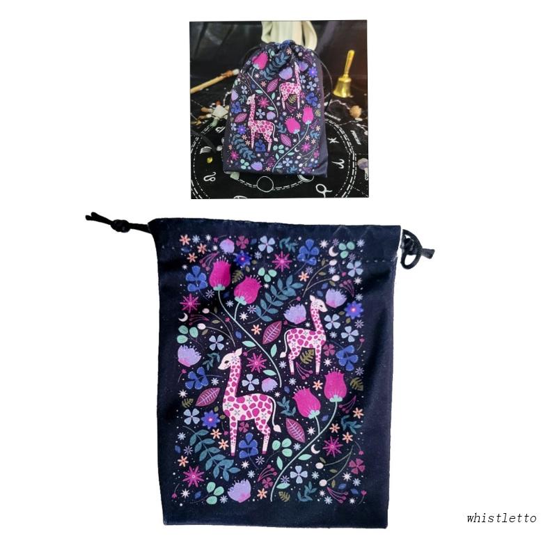 Túi Dây Rút Đựng Thẻ Bài Tarot / Trang Sức Tiện Dụng