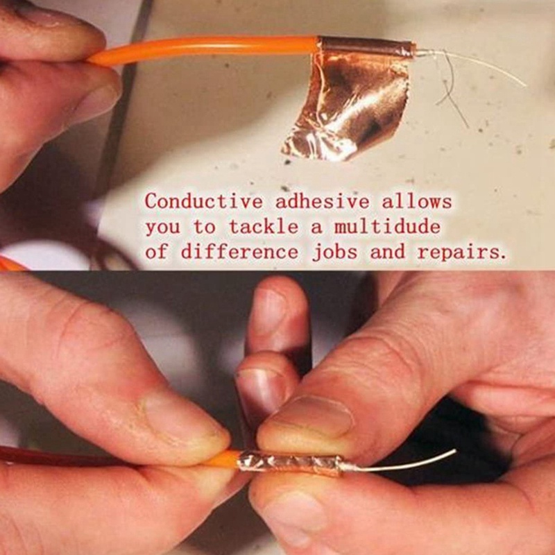 Băng dính một mặt Băng keo đồng lá tự dính Băng che chắn chống nhiễu cho đàn Guitar