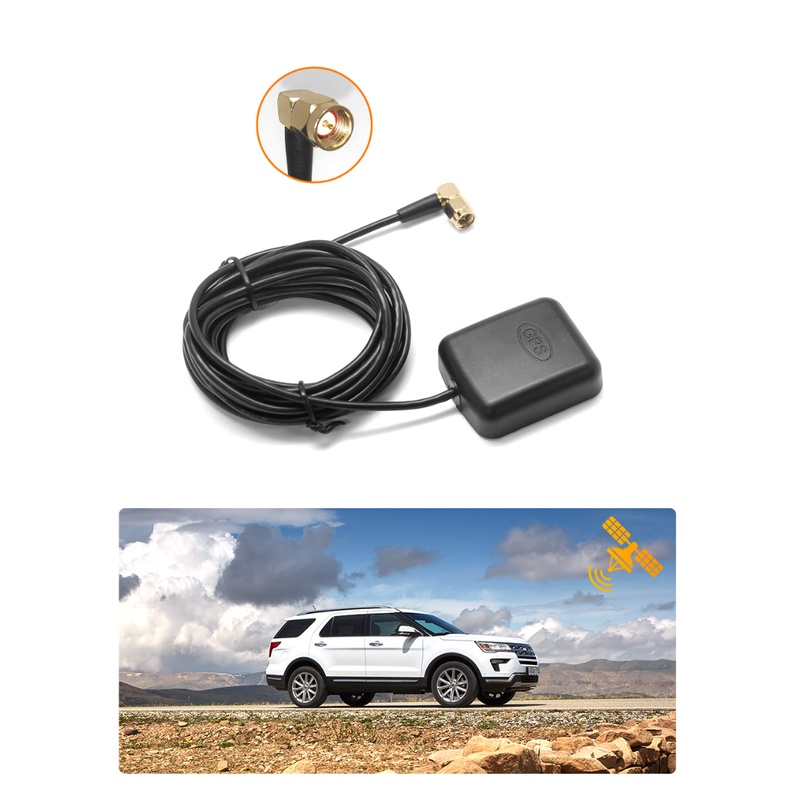 Dây Cáp Ăng Ten SMA 3M Định Vị GPS Cho Xe Hơi