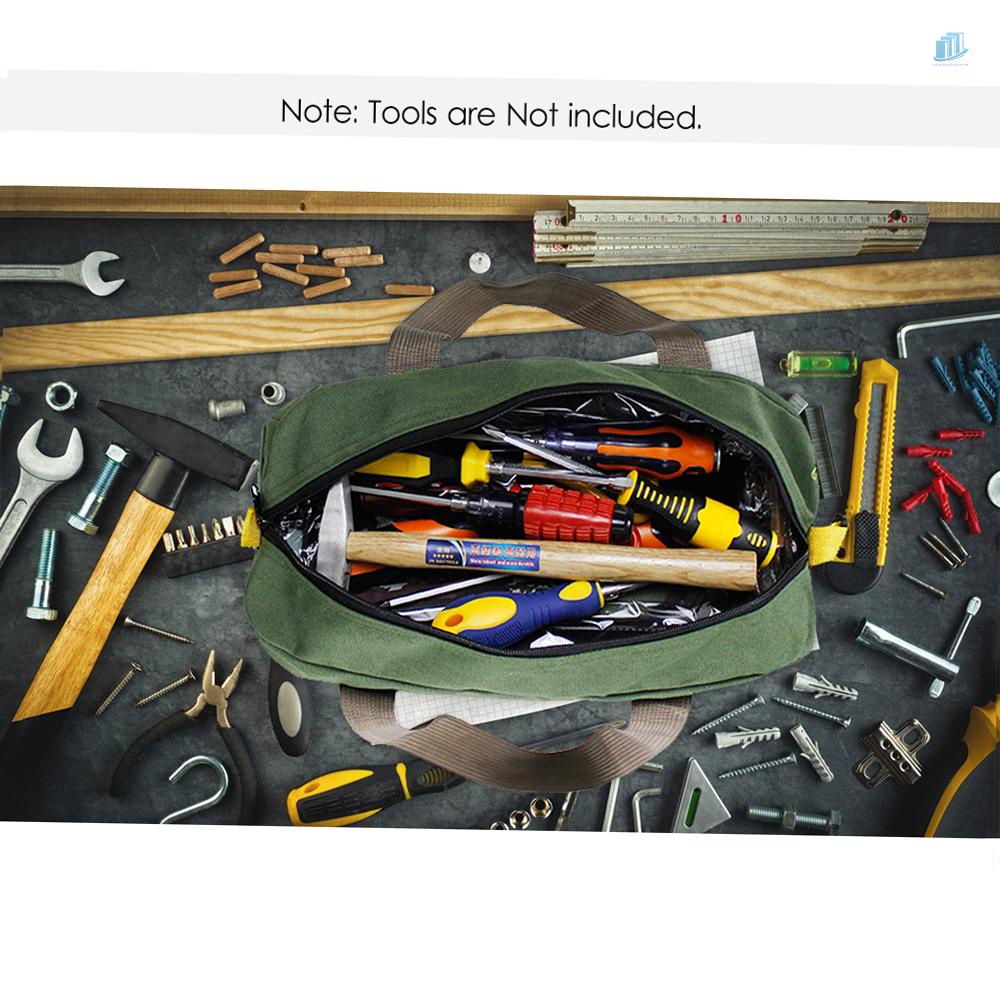 Túi Đựng Dụng Cụ Sửa Chữa Đồng Hồ Thông Minh Chất Liệu Canvas Dày Dặn Chống Mài Mòn Kích Thước Lớn 18-inch