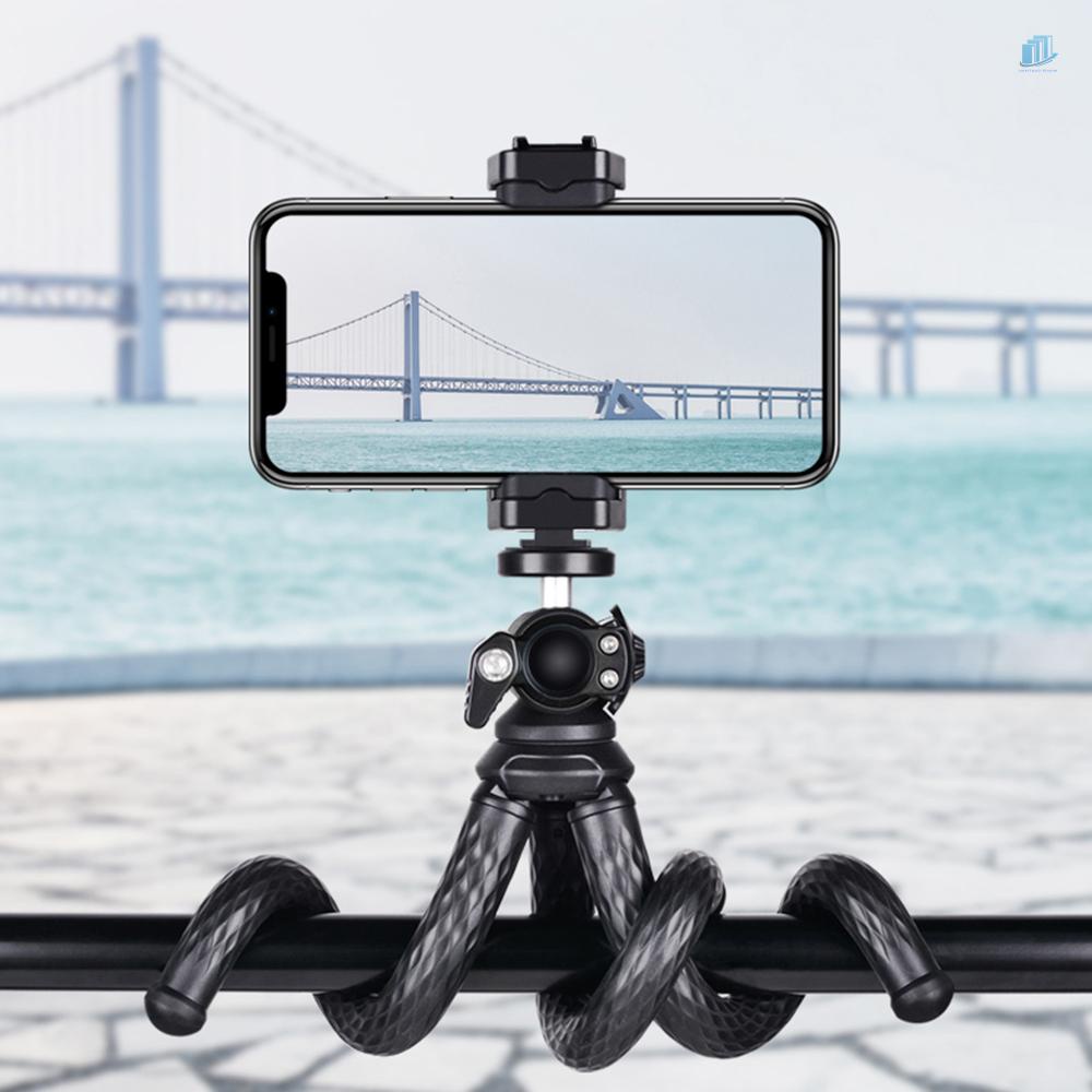 Chân Tripod Bạch Tuộc Linh Hoạt Với Ốc Vít 1 / 4 Inch Và Giá Đỡ Chịu Tải 1.5kg Cho Điện Thoại / Máy Ảnh