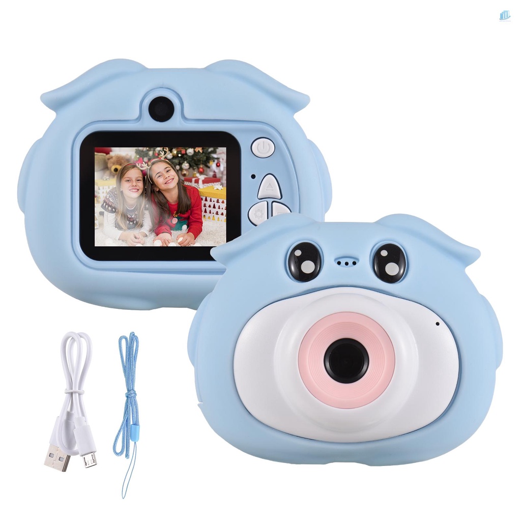 Máy Ảnh Kỹ Thuật Số Mini 1080P 200 Inch Hoạt Hình Dễ Thương Cho Bé