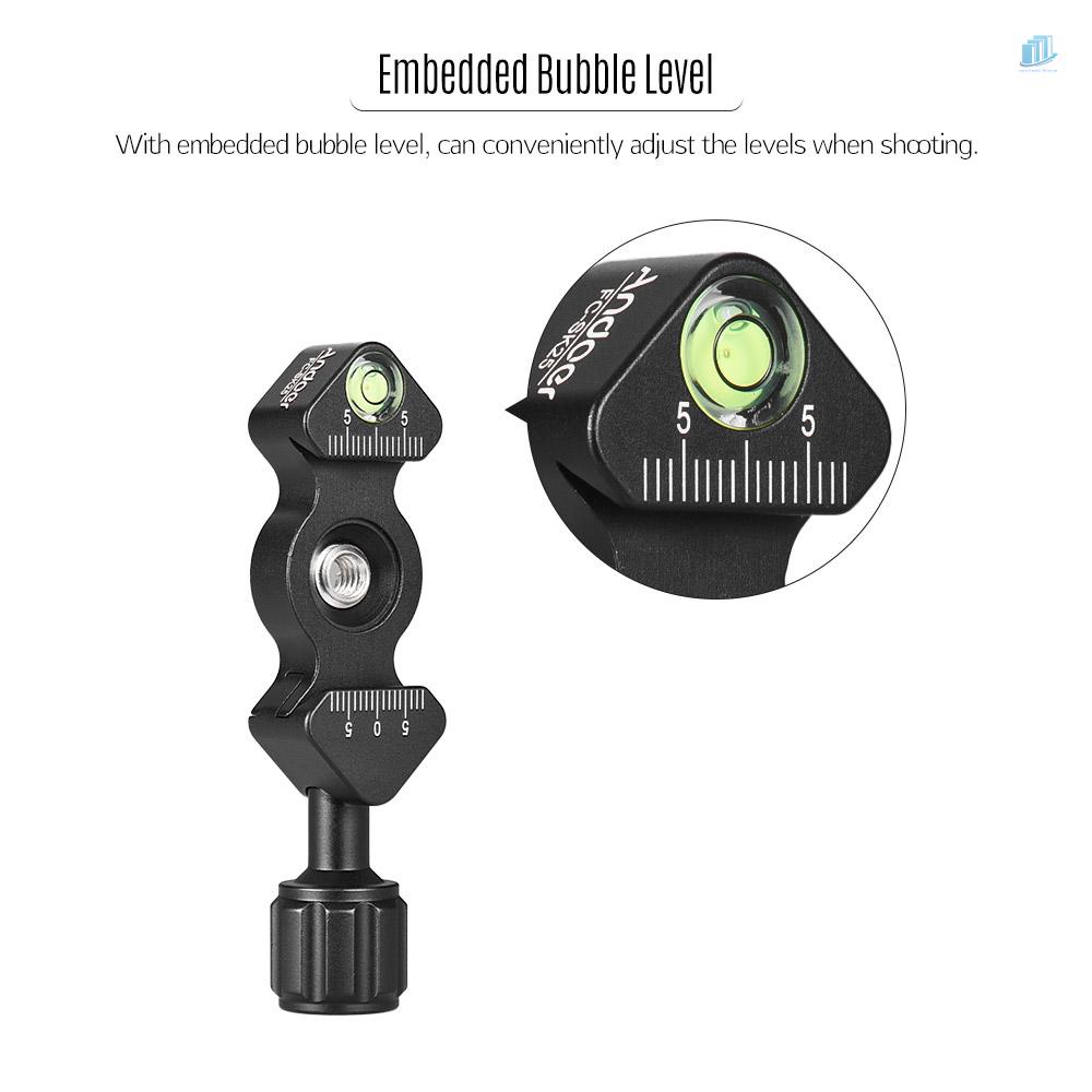 Kẹp Tháo Lắp Nhanh Bằng Hợp Kim Nhôm Andoer FC-SK25 1 / 4 &quot;&amp; 3 / 8&quot; Cho RSS Arca-Swiss Kirk Mark Benro Sirui SUNWAYFOTO