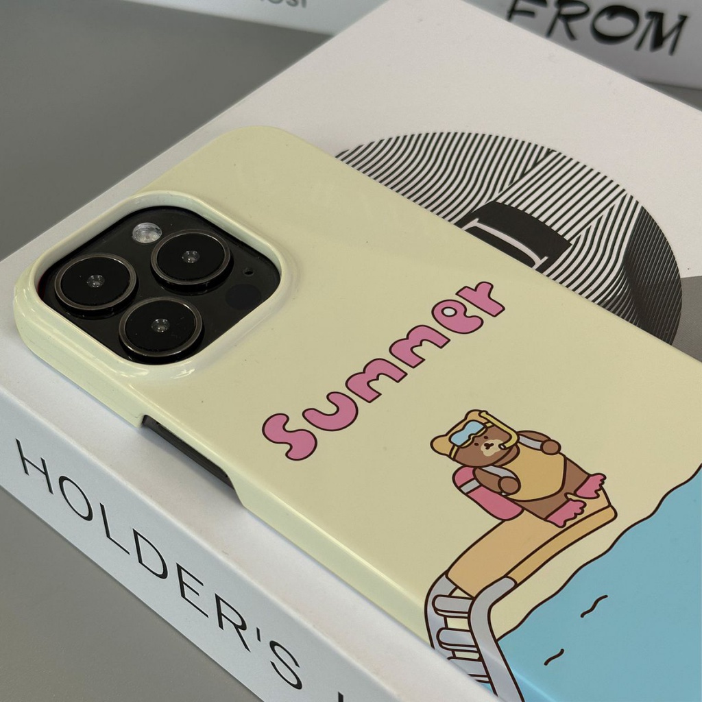 Ốp Lưng Hình Gấu Đáng Yêu Cho Iphone11 Iphone14Pro ApplePromax 2x113