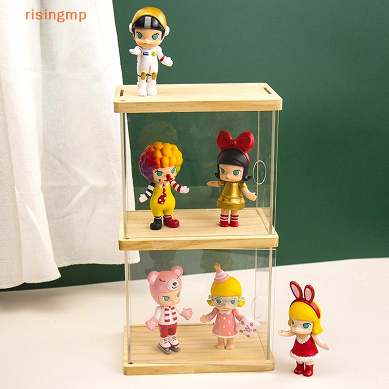 Hộp Trưng Bày Mô Hình Búp Bê Trong Suốt Chống Bụi DIY