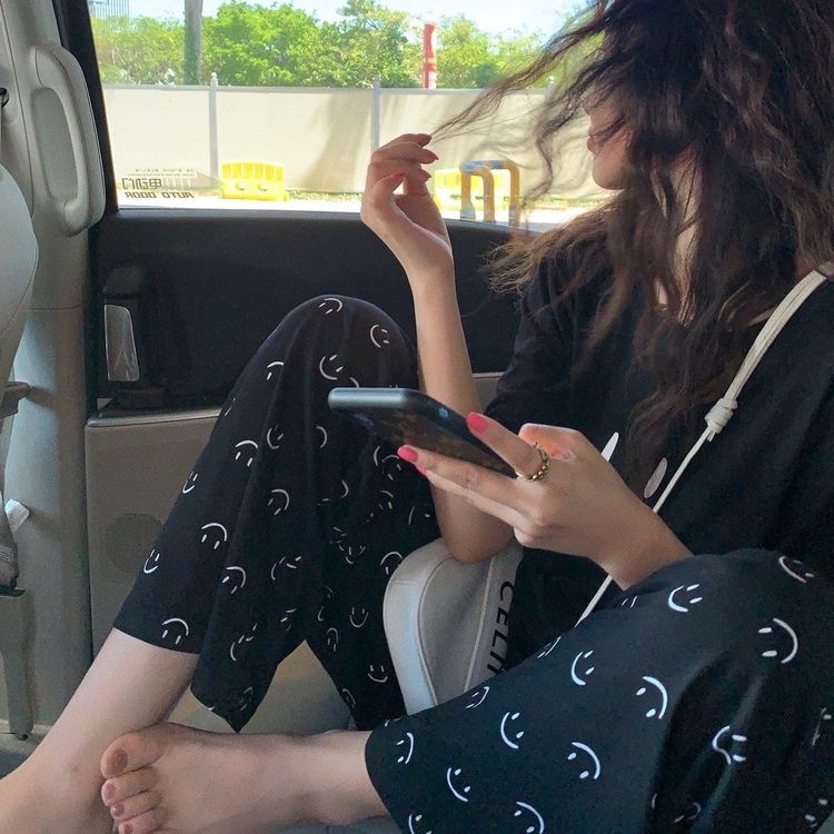 Quần ngắn ống rộng In Họa Tiết Thời Trang Mùa Hè Cho Nữ