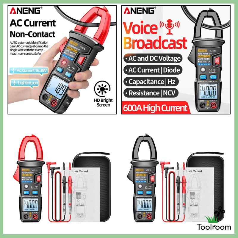 Đồng Hồ Vạn Năng Kỹ Thuật Số Cầm Tay Màn Hình LCD Chuyên Nghiệp