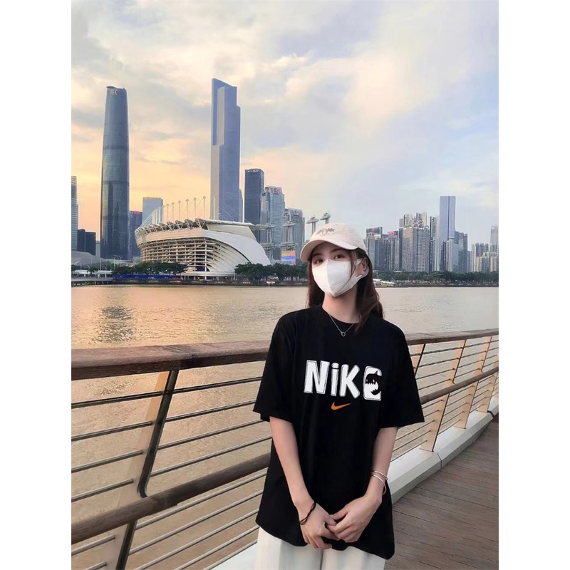 Áo Thun Tay Ngắn N88 In Hình Cá Mập Cổ Điển Mới Cho Nam Và Nữ