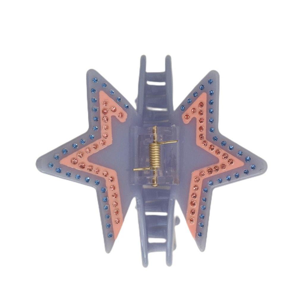 Kẹp Tóc Hình Ngôi Sao Acetate Ngọt Ngào Thời Trang Hàn Quốc