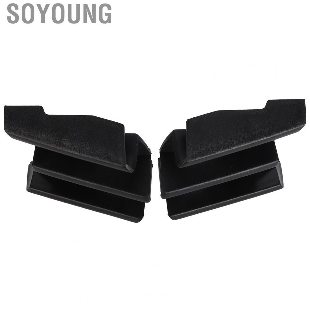 Soyoung Front Fog Lamp Grille Cover  Lasting Performance Shock Proof OEM Standard MR478679 Solid for Car