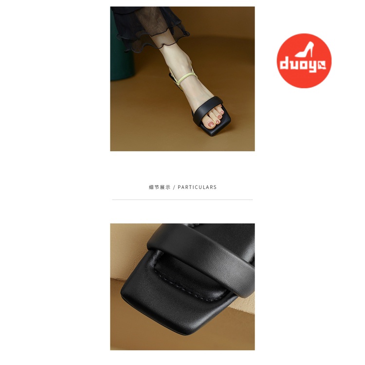 Giày Xăng Đan Gót Thấp Dày Dặn Đính Đá Pha Lê Màu Bạc Mềm Chống Mòn Chống Mòn Thời Trang Mùa Hè 2022 Cho Nữ