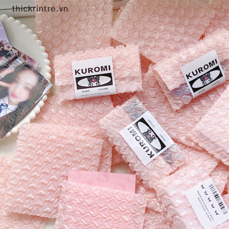 Thi Đấu 10 Cái / Set Túi Bong Bóng Hình Trái Tim Đáng Yêu Đựng Phong Bì Doanh Nhân Cho Doanh Nhân VN