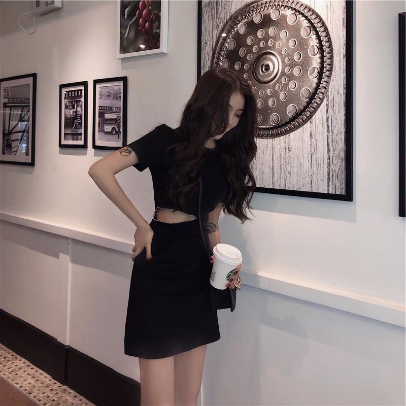 Đầm Đen Dáng Ôm Gợi Cảm Thời Trang Mùa Hè Cho Bạn Gái