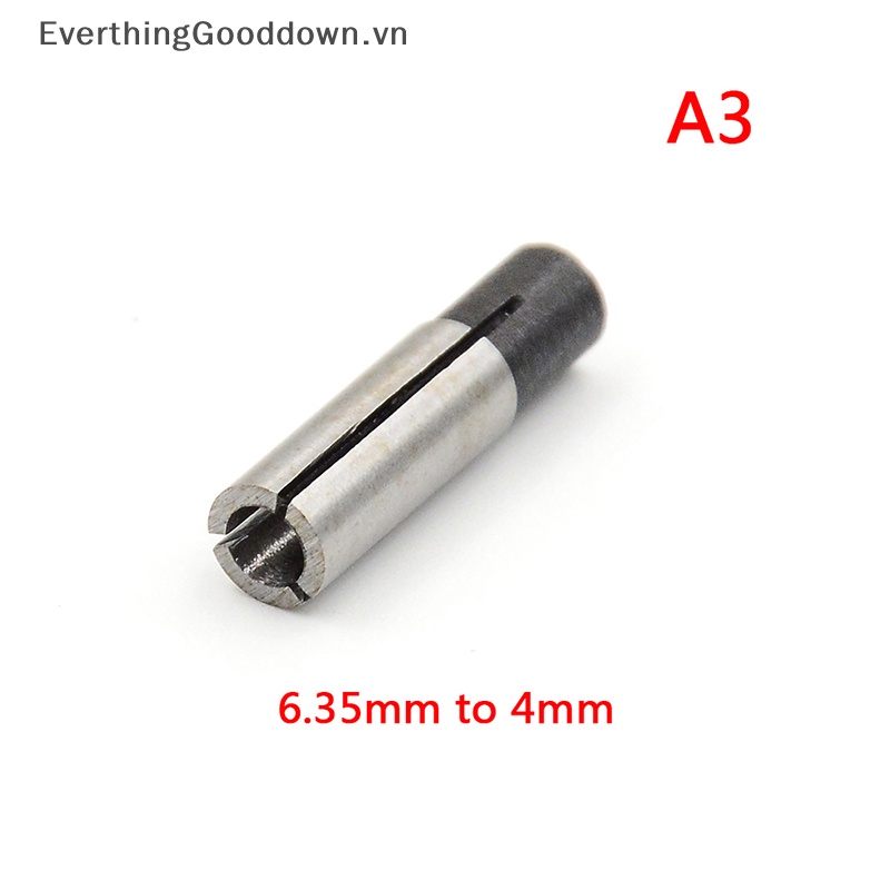 Everthinggooddown 6.35mm Đến 3.175mm 1 / 8 "Dụng Cụ Khắc Gỗ