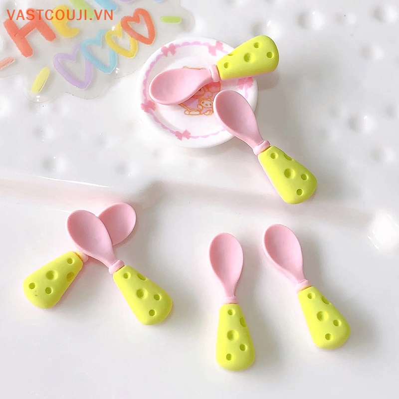 Set 10 Muỗng Xúc Mini Trang Trí Nhà Búp Bê VN