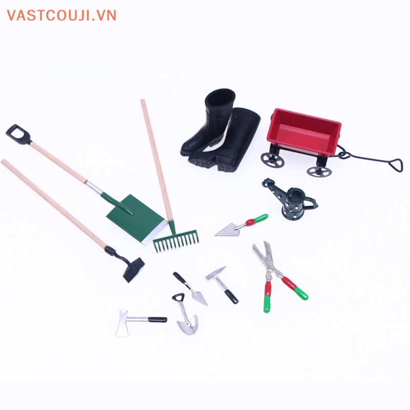 Mô Hình Nhà Búp Bê VASTJI Mini Bằng Hợp Kim Dùng Để Trang Trí Tiểu Cảnh /