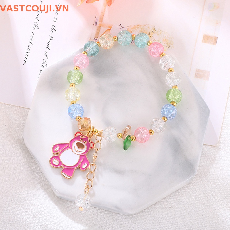 Vòng Tay Mặt Hình Anime Kuromi Cinnamoroll Mymelody Dễ Thương Cho Nữ