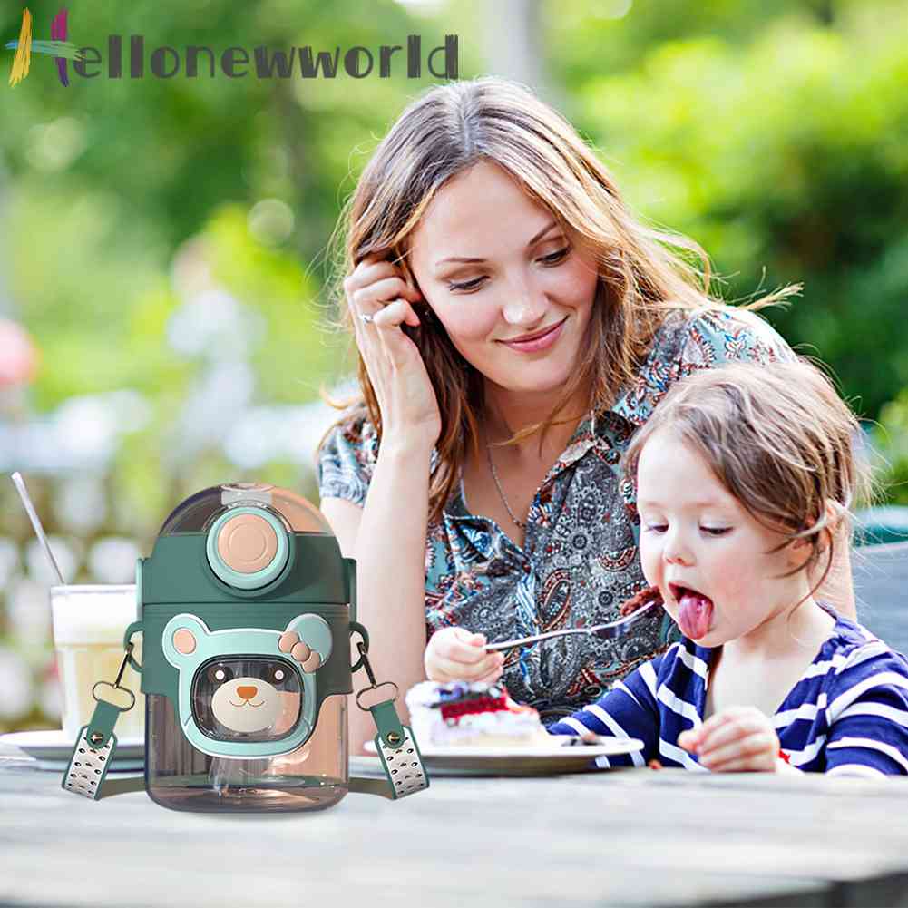 Bình Nước 800ML Dễ Thương Dùng Cho Các Hoạt Động Ngoài Trời