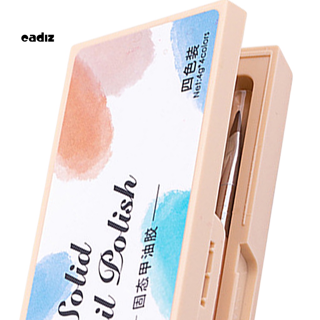 1 Bộ Gel Sơn Móng Tay Không Gây Kích Ứng Kèm Cọ Tiện Dụng DIY