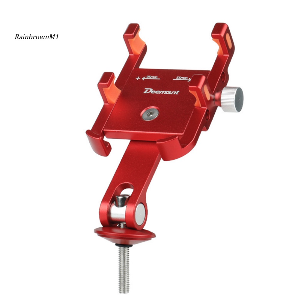 1 Bộ Giá Đỡ Điện Thoại Có Thể Điều Chỉnh Gắn Xe Đạp Tiện Dụng