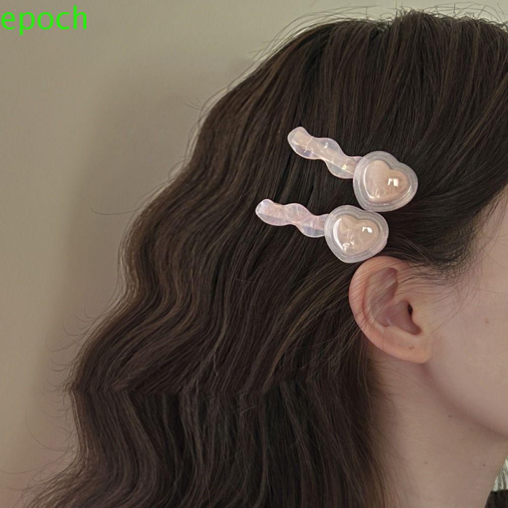 Epoch Kẹp Tóc Mỏ Vịt Nhỏ Xinh Thanh Lịch Đáng Yêu Cho Bé Gái Y2K Acetate