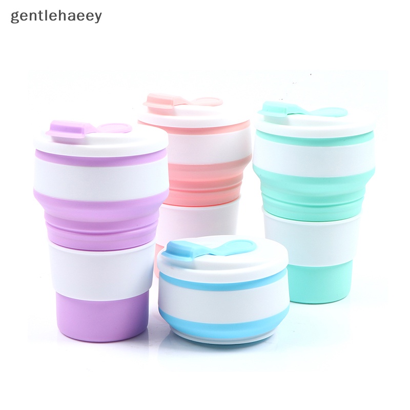 Cốc Uống Cà Phê Bằng Silicone Có Thể Gấp Gọn Dùng Khi Đi Cắm Trại