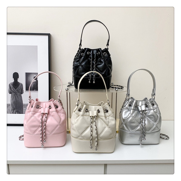 Túi Xách Da PU Màu Trơn Đeo Chéo Thời Trang Dành Cho Nữ