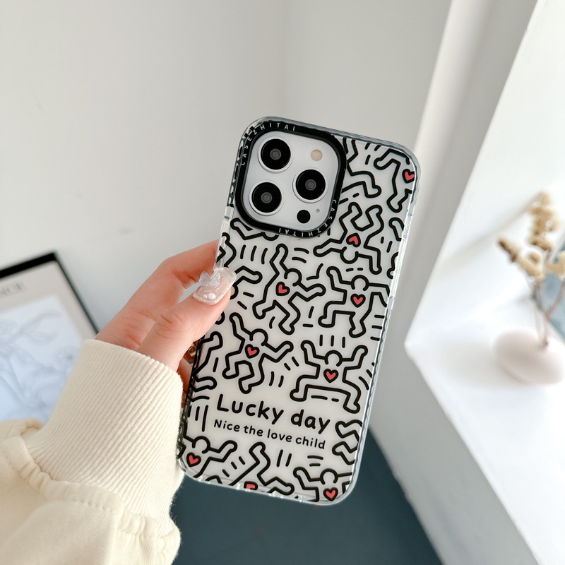 Ốp Điện Thoại In Hình Cặp Đôi Cho iphone14promax / 13 / 12 / 11 / XR / XS / X / XSMAX / 6 / 6SPLUS / 7 / 8PLUS