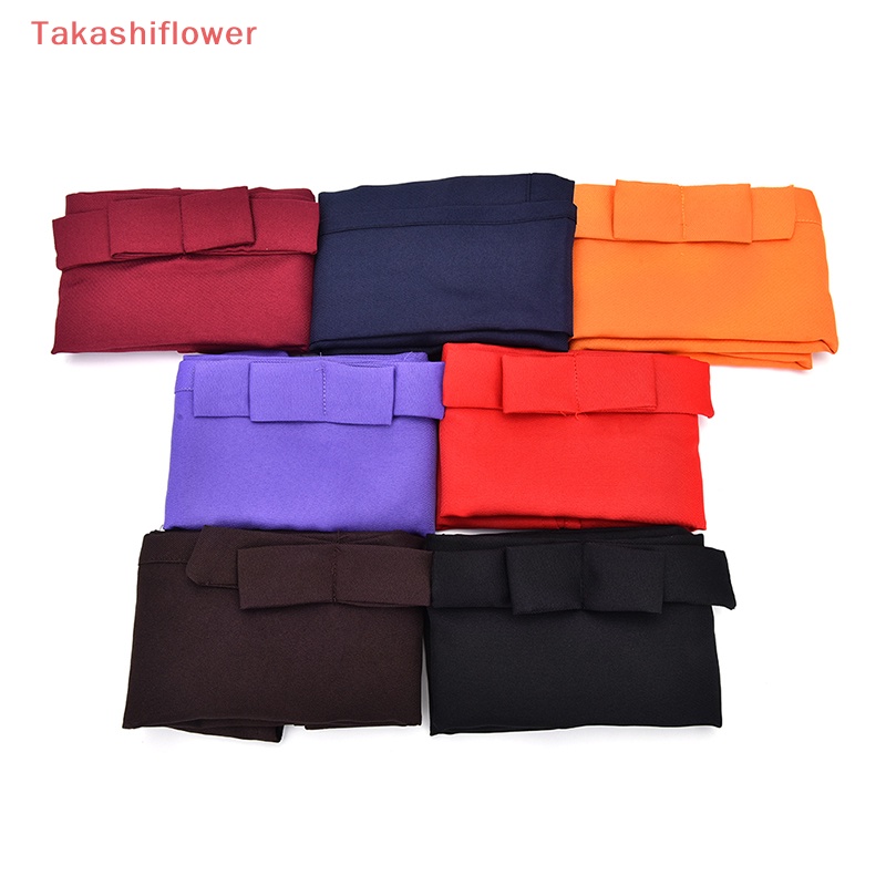 (Takashiflower) Tạp Dề Cotton Ngắn Nửa Eo Cho Bồi Bàn Quán Bar / Pub / Phục Vụ